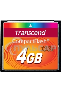 Флеш карта CF 4Gb 133x Type I Transcend (TS4GCF133)