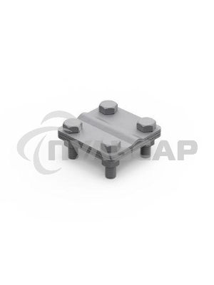 Соединитель пруток-полоса с раздел. пластиной ДКС NG3102