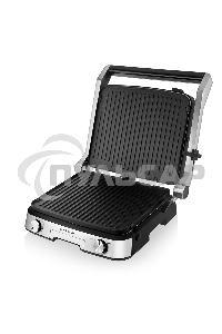 Гриль-пресс BRAYER BR2001, 2000 Вт, съем двухс., 31*26 см, регул высот, мет корп., поддон, 180