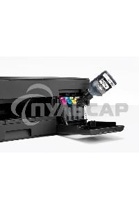 МФУ струйное Brother 3-в-1 DCP-T220 Inkbenefit Plus (8CH74100121), A4, цветное, печ. 16 стр/мин (ч/б), 9 стр/мин (цвет), скан. до 12 стр/мин (ч/б), 6 стр/мин (цвет), 2400x1200 dpi, USB