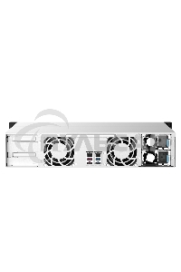 Сетевое хранилище без дисков SMB QNAP TS-1273AU-RP-8G NAS 12 HDD trays, 2x 2.5 GbE, rackmount, 2 PSU. 4-core AMD V1500B2,2 GHz, RAM 8 Gb (8 Gb UDIMM DDR4 (1 x 8 Gb) up to 32 Gb (2 x 16 Gb)). W/o rail kit RAIL-B02