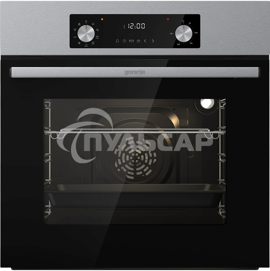 Духовой шкаф электрический Gorenje BO6737E02NX, черный