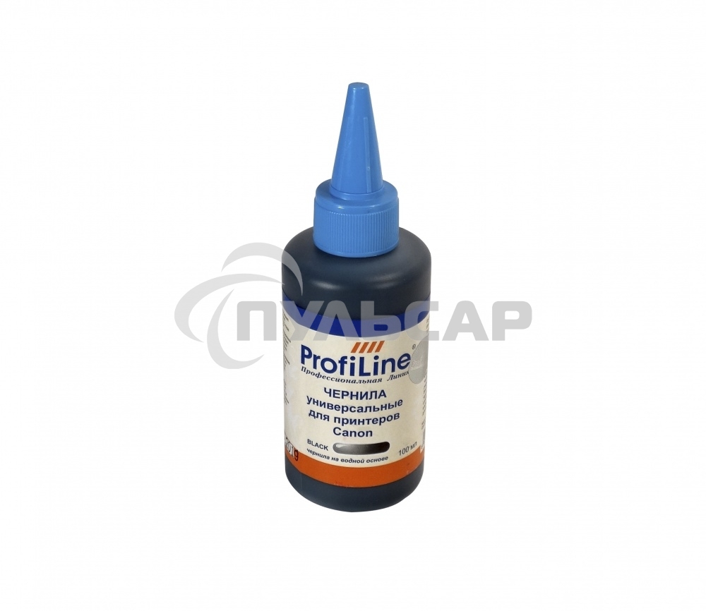 Чернила для Canon универсальные черный 100 мл водн ProfiLine