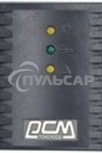 Стабилизатор напряжения Powercom TCA-1200 600Вт 1200ВА черный