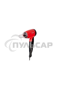 Фен Centek CT-2230 RBL красный/черный 1200Вт, 2 скорости и температуры нагрева, складная ручка