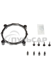 Кулер Cooler ID-Cooling DK-01 черный/серебристый 92мм алюминий 2500rpm 29db 95W 52мм