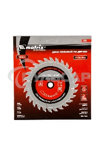 Диск Matrix Пильный по дереву, 200x32мм, 48 зубьев, + кольцо, 30/32 Professional