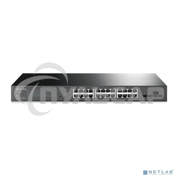 Коммутатор TP-Link TL-SG2428P JetStream гигабитный Smart коммутатор на 24 порта PoE+ и 4 SFP-слота SMB