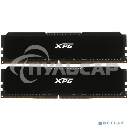 Оперативная память XPG Gaммix D20, DDR4, 64Gb (2x32Gb), 3200 MHz, CL16, DIMM, с радиатором, черный