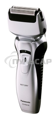 Электробритва сетчатая Panasonic ES-RW30S реж.эл.:2 питан.:аккум. серебристый