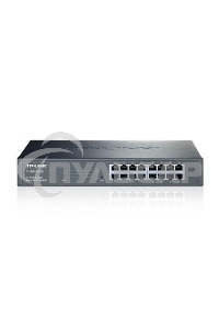 Сетевой коммутатор TP-Link SMB TL-SG1016DE 16-Port Gigabit Easy Smart Switch, 16 10/100/100Mbps RJ45 ports, MTU/Port/Tag-based VLAN, QoS, IGMP Snooping