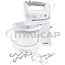 Миксер стационарный Bosch MFQ36460 450Вт белый/серый