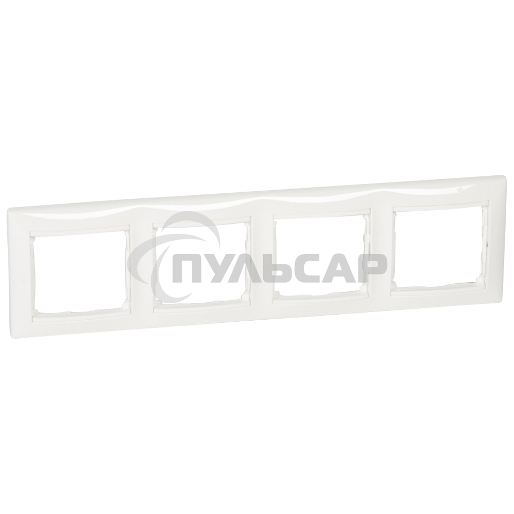 Рамка 4-м Valena горизонт. бел. (DIY-упак.) Leg 694255