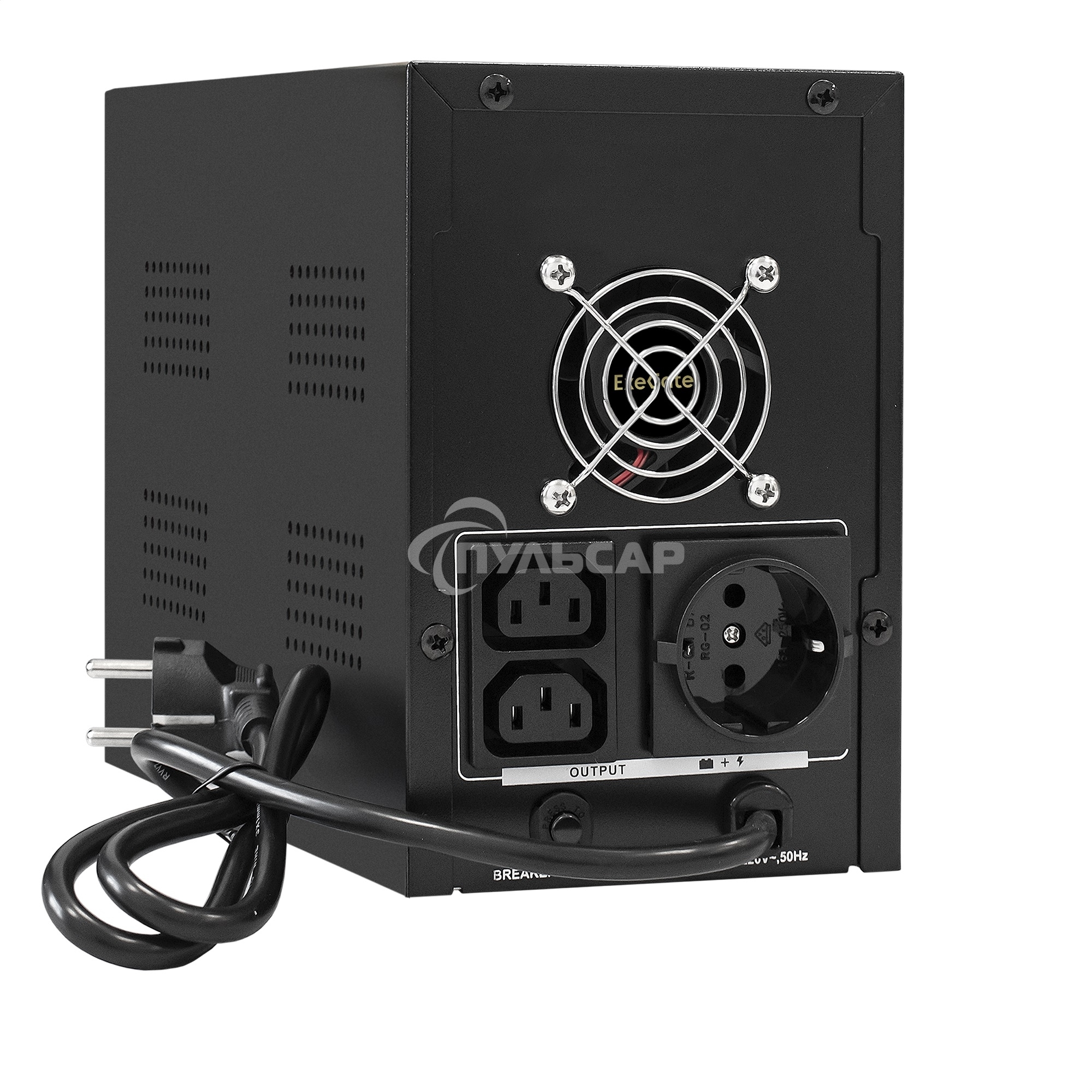 Источник бесперебойного питания ExeGate EX292606RUS SpecialPro UNB-2000.LED.AVR.1SH.2C13 2000VA/1200W, LED, AVR,1*Schuko+2*C13, металлический корпус, черный