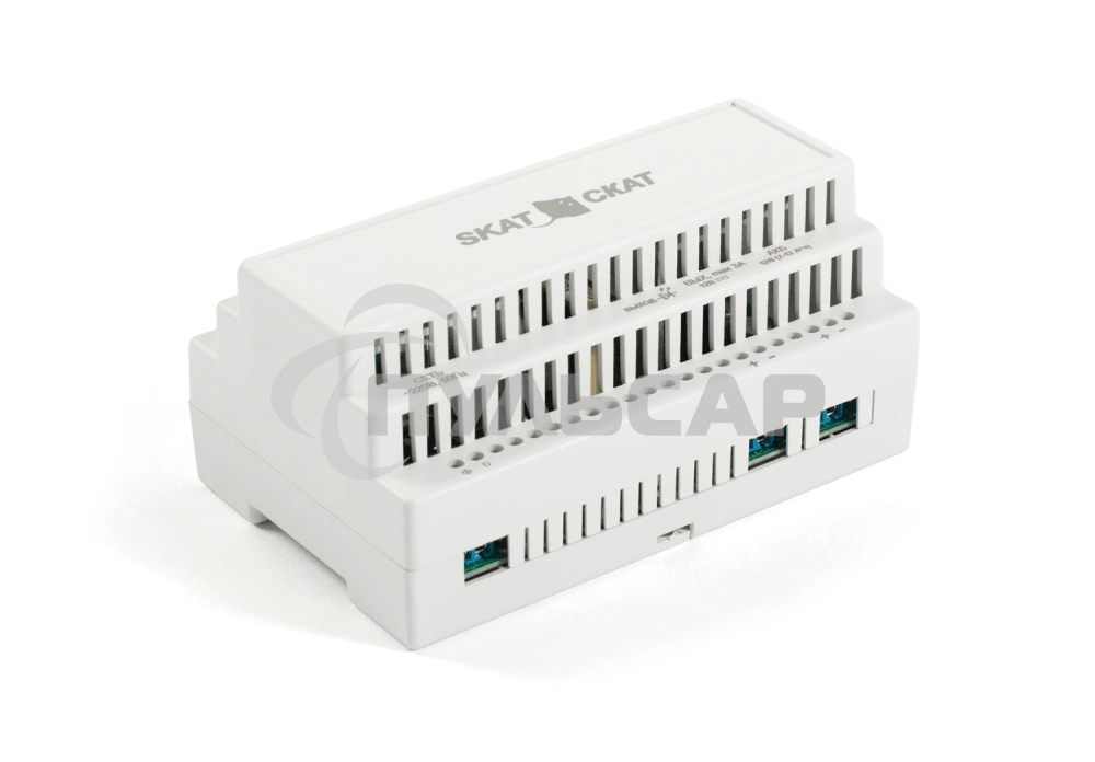 Источник вторичного электропитания резервированный SKAT-12-3.0-DIN Бастион 580