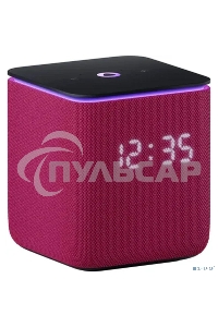 Умная колонка Яндекс Станция Миди, ZigBee, 24Вт, с голосовым ассистентом Алиса на YaGPT, малиновый