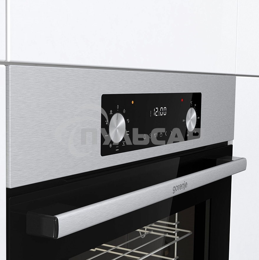 Духовой шкаф электрический Gorenje BO6737E02NX, черный