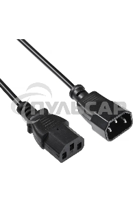 Кабель-удлинитель питания Buro AN23-1008-5 IEC320-C13/IEC320-C14 5м