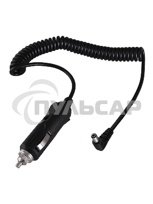 Автозарядка с индикатором Rexant (разъем 1.4х3.4) (АЗУ) шнур спираль 1.5 м
