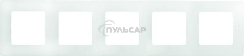 Рамка 5 постов, бел. ETIKA Рамка 5 постов, бел. ETIKA
