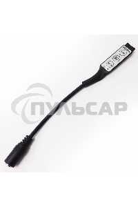 Мини контроллер LED с разьемом 5,5х2,1 мм 72/144 W, 3 кнопки, 12 V/24 V