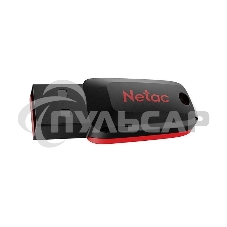 Флешка USB Netac U197 8 Gb <NT03U197N-008G-20BK>, USB 2.0, пластиковая, черная