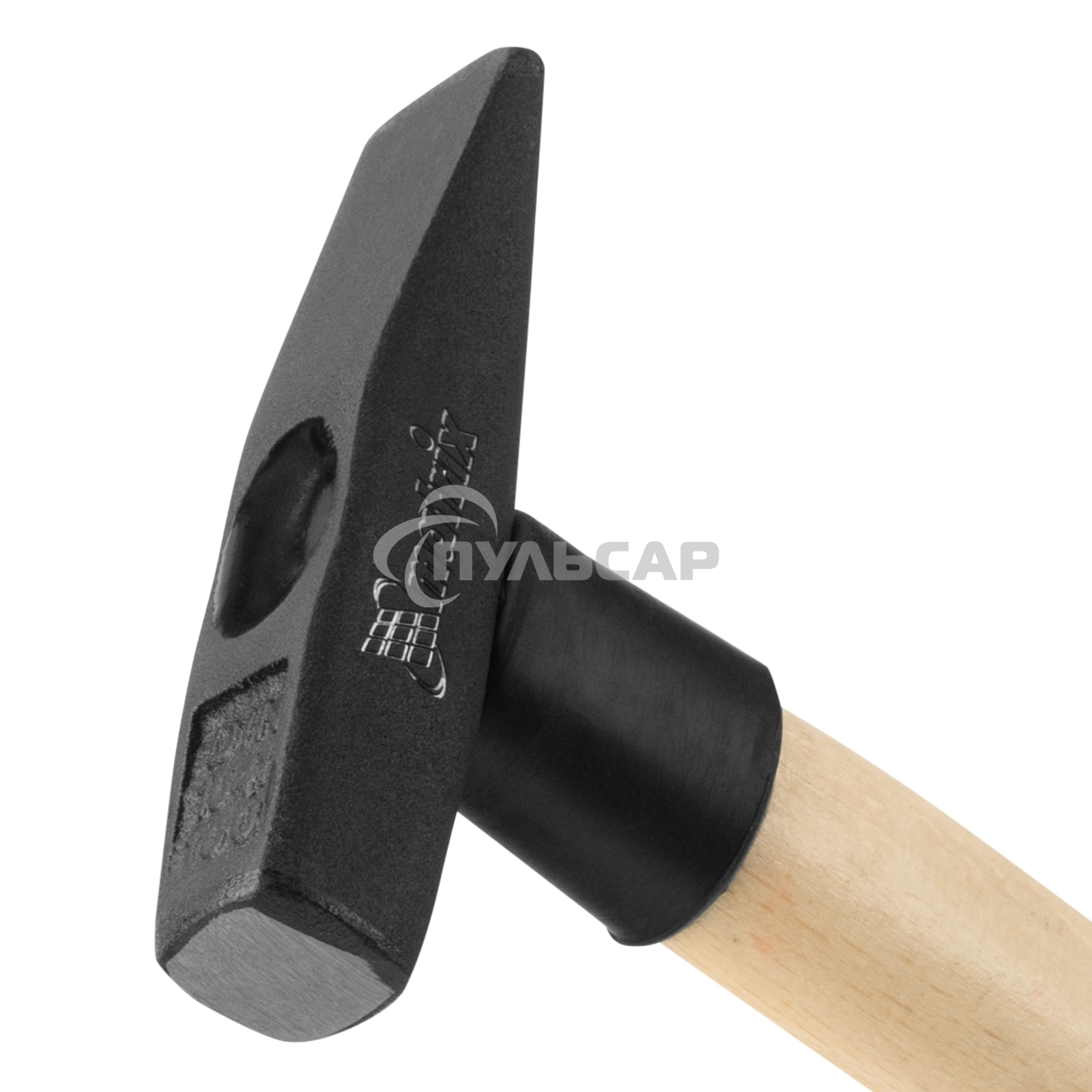 Молоток Matrix слесарный, 100 г, квадратный боек, деревянная рукоятка