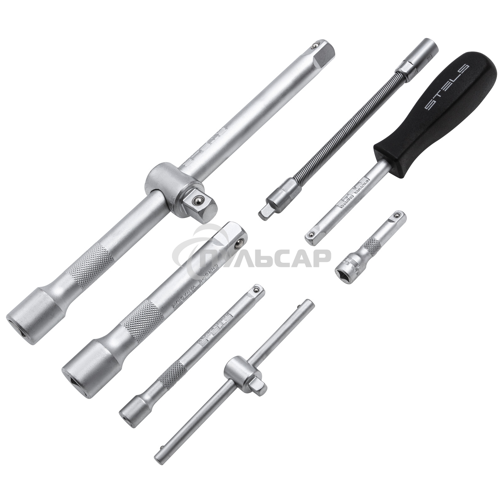 Набор инструментов Stels 94 предмета, 12 гранные головки 14118