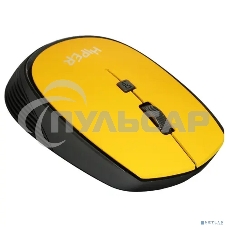 Мышь беспроводная HIPER HOMW-085 желтый, 1600 dpi, радиоканал, USB, кнопки - 4