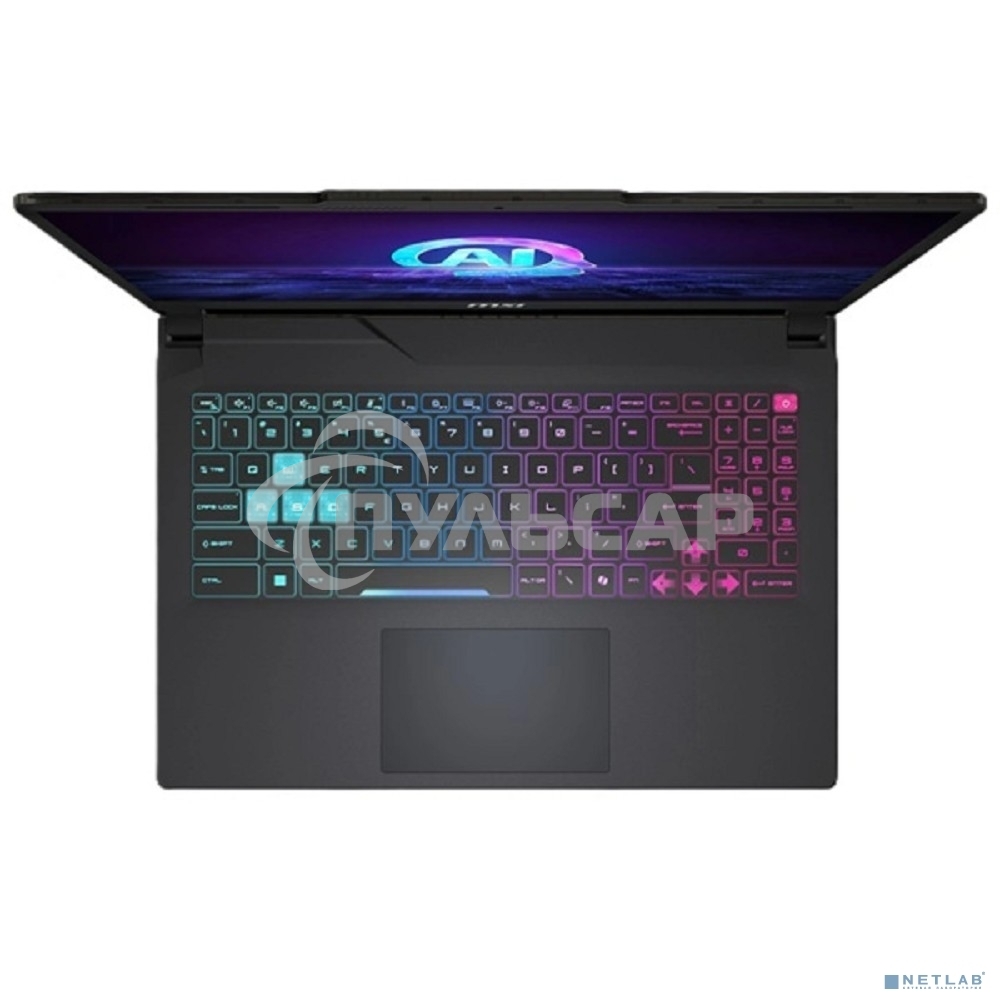 Ноутбук MSI Cyborg 15 AI A1VEK-244XRU черный Intel Core Ultra 7 155H/16Gb/SSD 512Gb/RTX 4050 6Gb/15.6