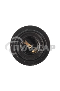 Патрон карболитовый с кольцом Е27 черный c этикеткой Rexant