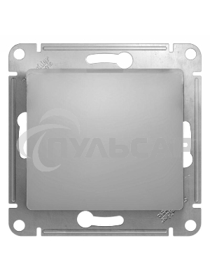 Механизм переключателя 1-кл. СП Glossa сх. 6 10AX алюм. SchE GSL000361