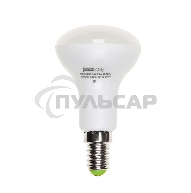 Лампа светодиодная PLED-ECO-R50 5Вт 4000К белый E14 400лм 220-240В JazzWay 1037046A