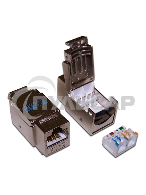 Модуль Lanmaster TWT-OK45STP/6-WH информ. KeystoneRJ45 кат.6 UTP белый  (упак.:1шт)