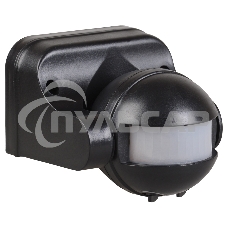 Детектор движения ДД 009 1100Вт угол обз. 180град. дальн. 12м IP44 черный ИЭК LDD10-009-1100-002