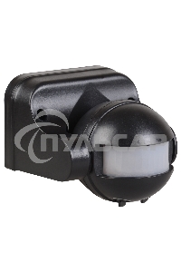 Детектор движения ДД 009 1100Вт угол обз. 180град. дальн. 12м IP44 черный ИЭК LDD10-009-1100-002