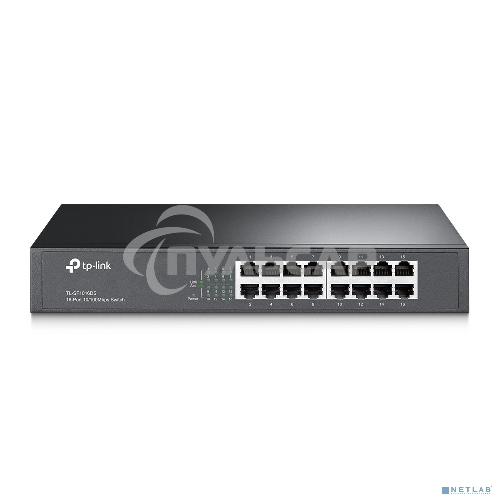 Сетевой коммутатор TP-Link SMB TL-SF1016DS Коммутатор неуправляемый 16 ports 10/100 Мбит/с