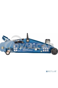 Домкрат STELS 51132гидравлический подкатной с фиксатором 2.5 т safety pin 140-385мм в кейсе