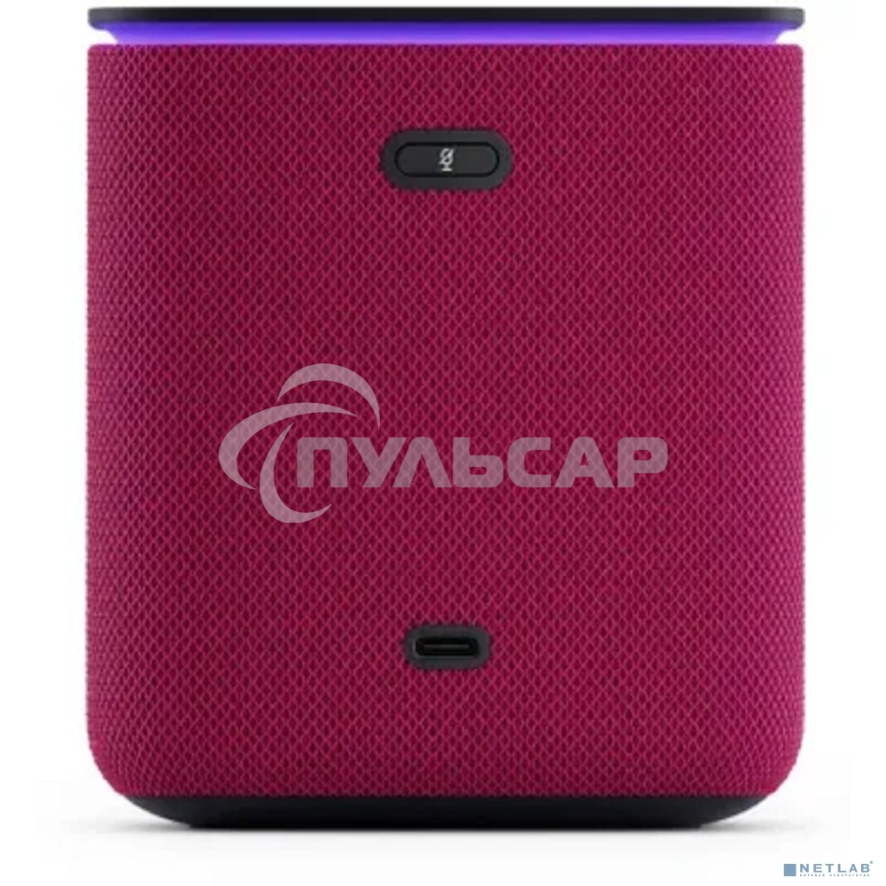 Умная колонка Яндекс Станция Миди, ZigBee, 24Вт, с голосовым ассистентом Алиса на YaGPT, малиновый