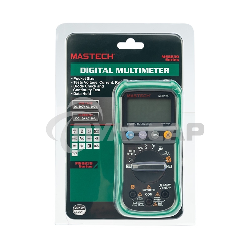 Профессиональный мультиметр MASTECH MS8239C 13-2020