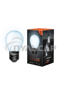 Лампа светодиодная филаментная Rexant Шарик GL45 9.5 Вт 915 Лм 4000K E27 матовая колба