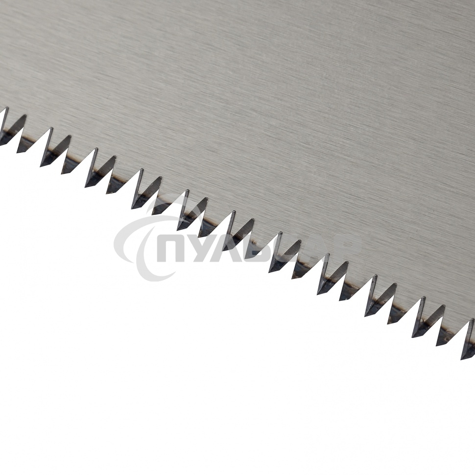 Ножовка по дереву, 450 мм, 11 TPI, зуб 3D, металлопластиковая рукоятка Denzel