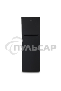 Холодильник Бирюса Б-B6039 черный двухкамерный 240/80л морозилка сверху