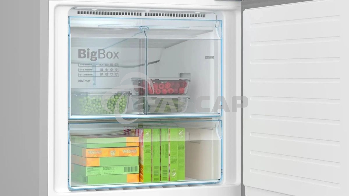 Холодильник Bosch KGN56LB31U черный двухкамерный 400/105л морозилка снизу