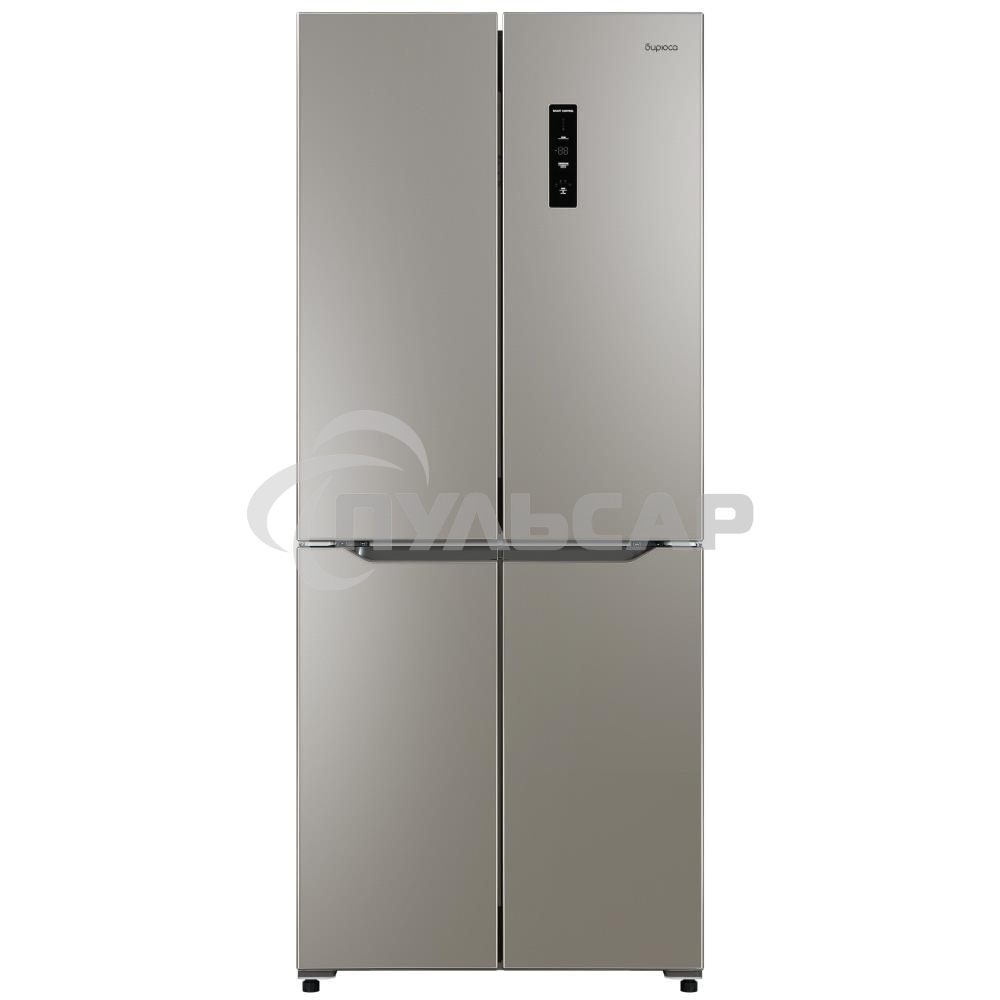 Холодильник Бирюса CD 405 I нержавеющая сталь двухкамерный 289/130л морозилка снизу Side by Side