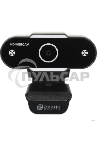 Веб-камера Oklick/Оклик OK-C012HD черный 1Mpix (1280x720) USB2.0 с микрофоном