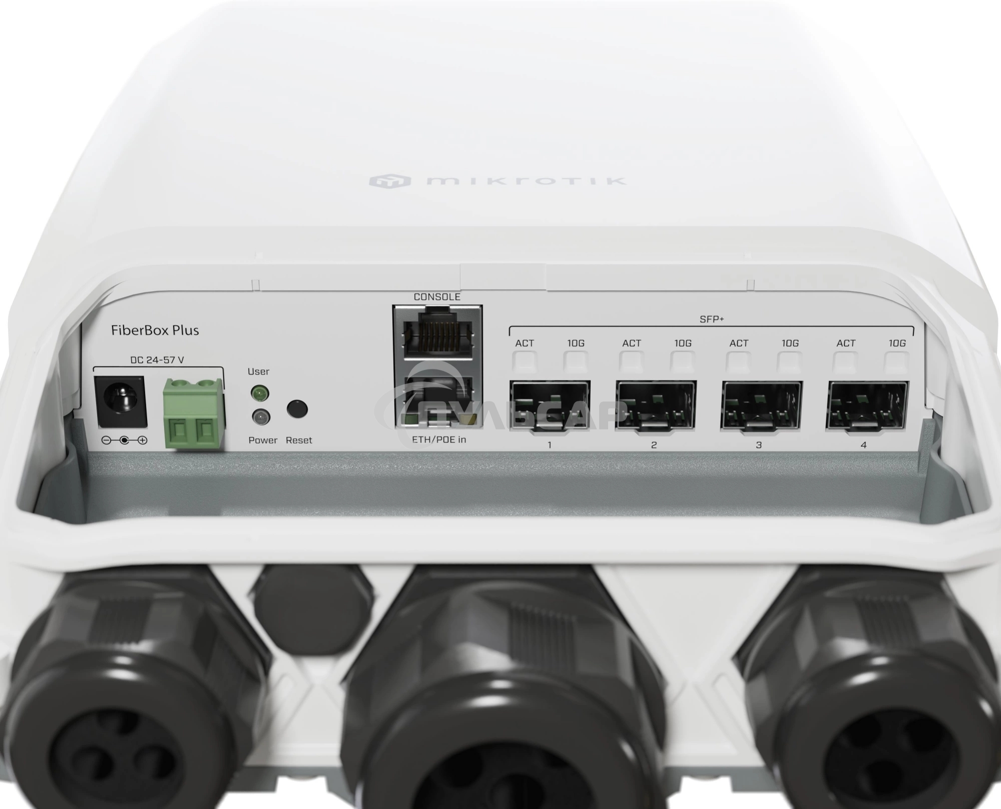Коммутатор Mikrotik CRS305-1G-4S+OUT FiberBox Plus, 1*1Gbit RJ45, 4*SFP+, outdoor case