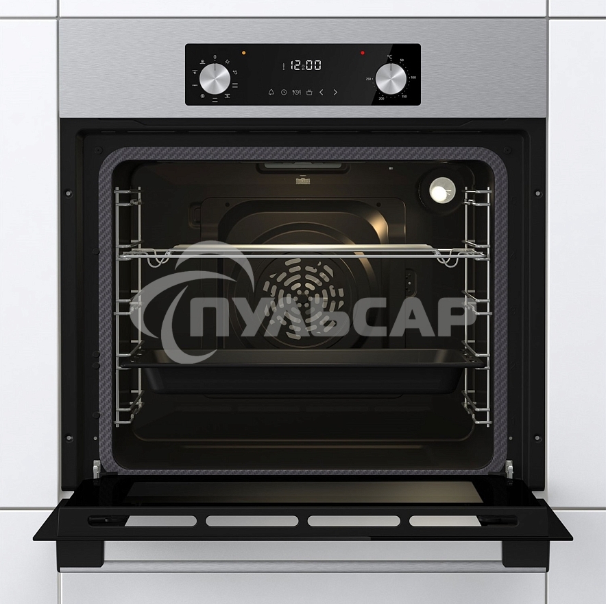 Духовой шкаф электрический Gorenje BO6737E02NX, черный