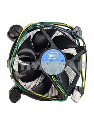 Кулер Intel E97379серебристый/черный 90мм алюминий 2500rpm 27db 4-pin 73W 58мм