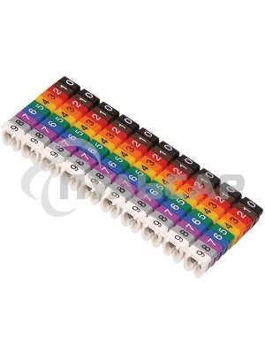 Маркер кабельный МКН комплект цифр 